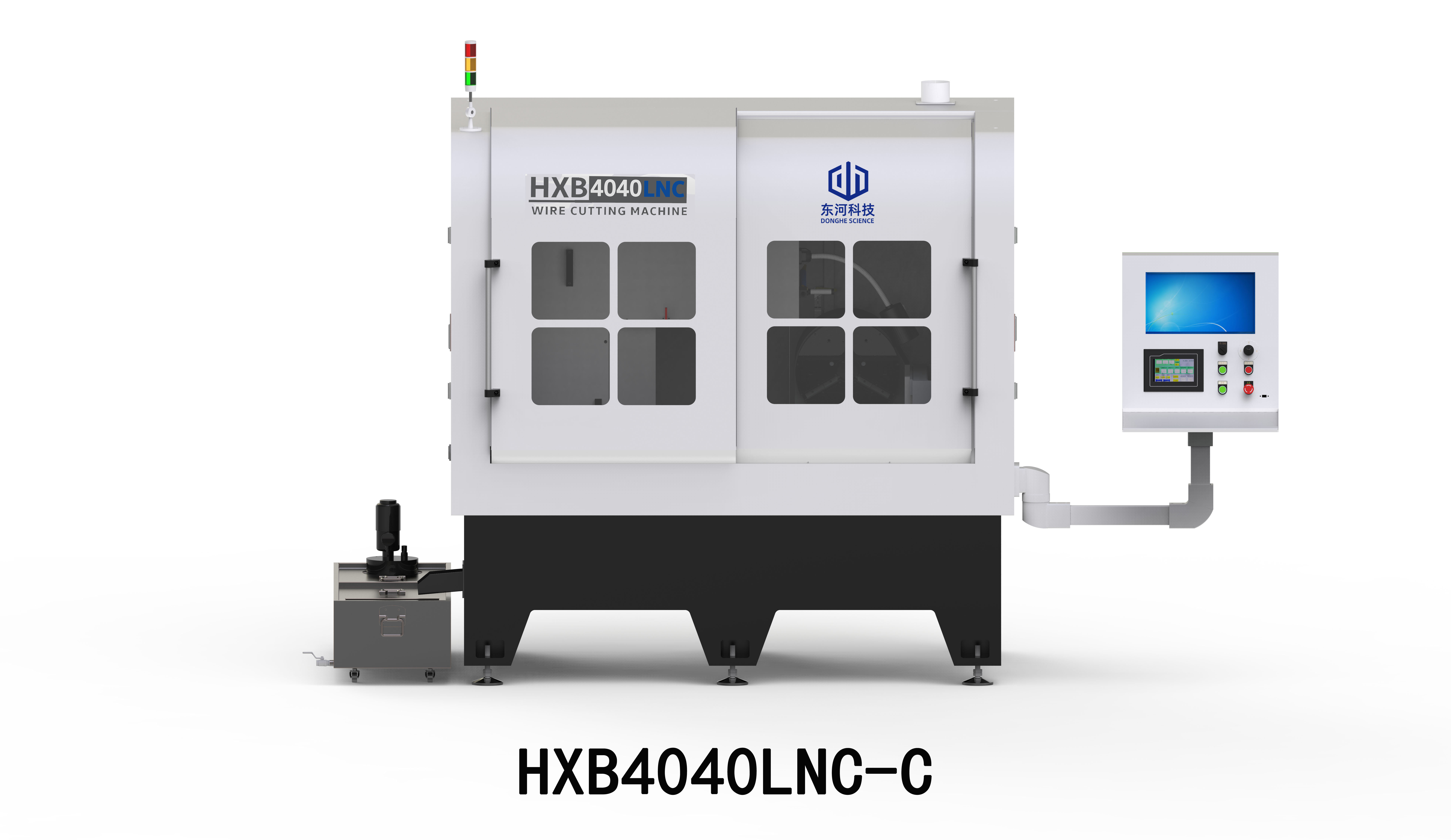 東河科技丨HXB4040LNC-C 環(huán)形金剛線切割機(jī)